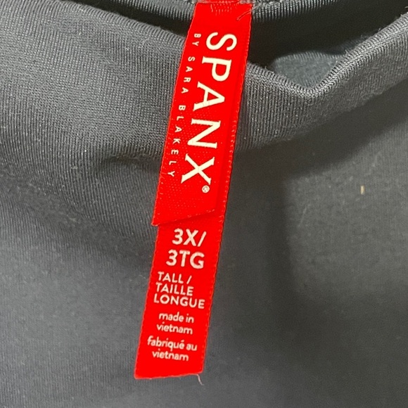 SPANX Ankle Length Ponte Legging Navy Blue Sz 3X Tall 20262T - Picture 4 of 6